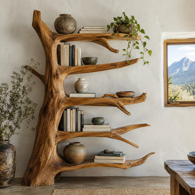 Tree bookshelves